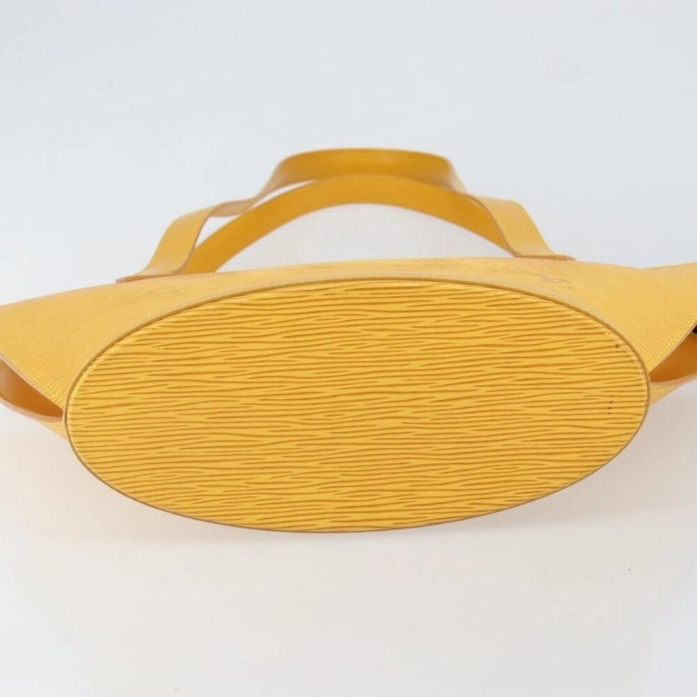 LOUIS VUITTON Epi Saint Jacques Poignees Long Bag Yellow - Picture 7 of 16